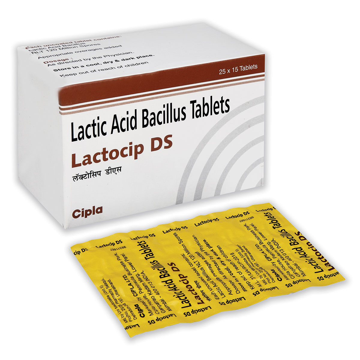 Buy Lactocip-DS Tablet 15's Online