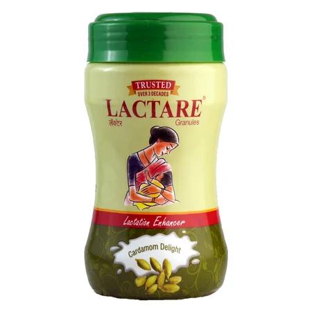 Lactare Granules Cardamom Delight Flavour Lactation Enhancer, 250 gm Jar