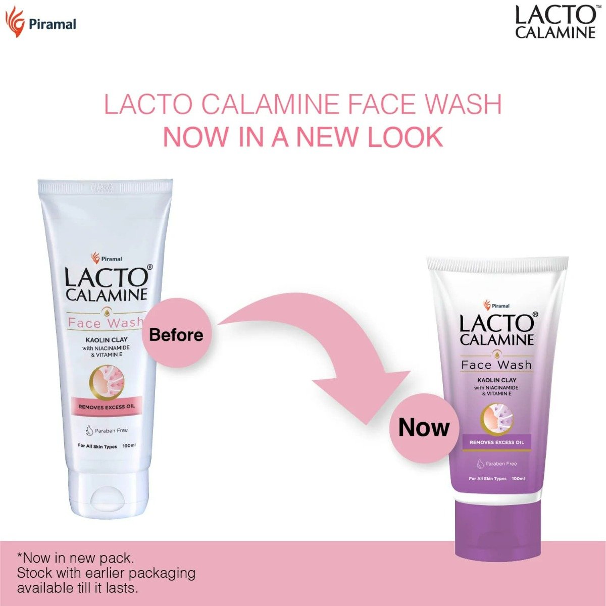 Lacto Calamine Kaolin Clay Face Wash, 100 ml, Pack of 1 Lacto Calamine Kaolin Clay Face Wash, 100 ml, Pack of 1