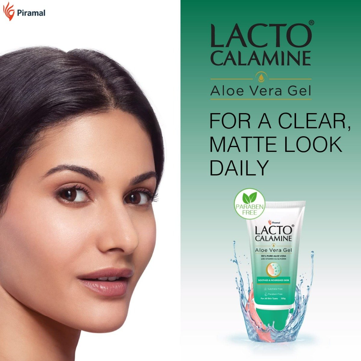 Lacto Calamine Aloe Vera Gel with Vitamin E & Glycerin, 150 gm, Pack of 1 Lacto Calamine Aloe Vera Gel with Vitamin E & Glycerin, 150 gm, Pack of 1