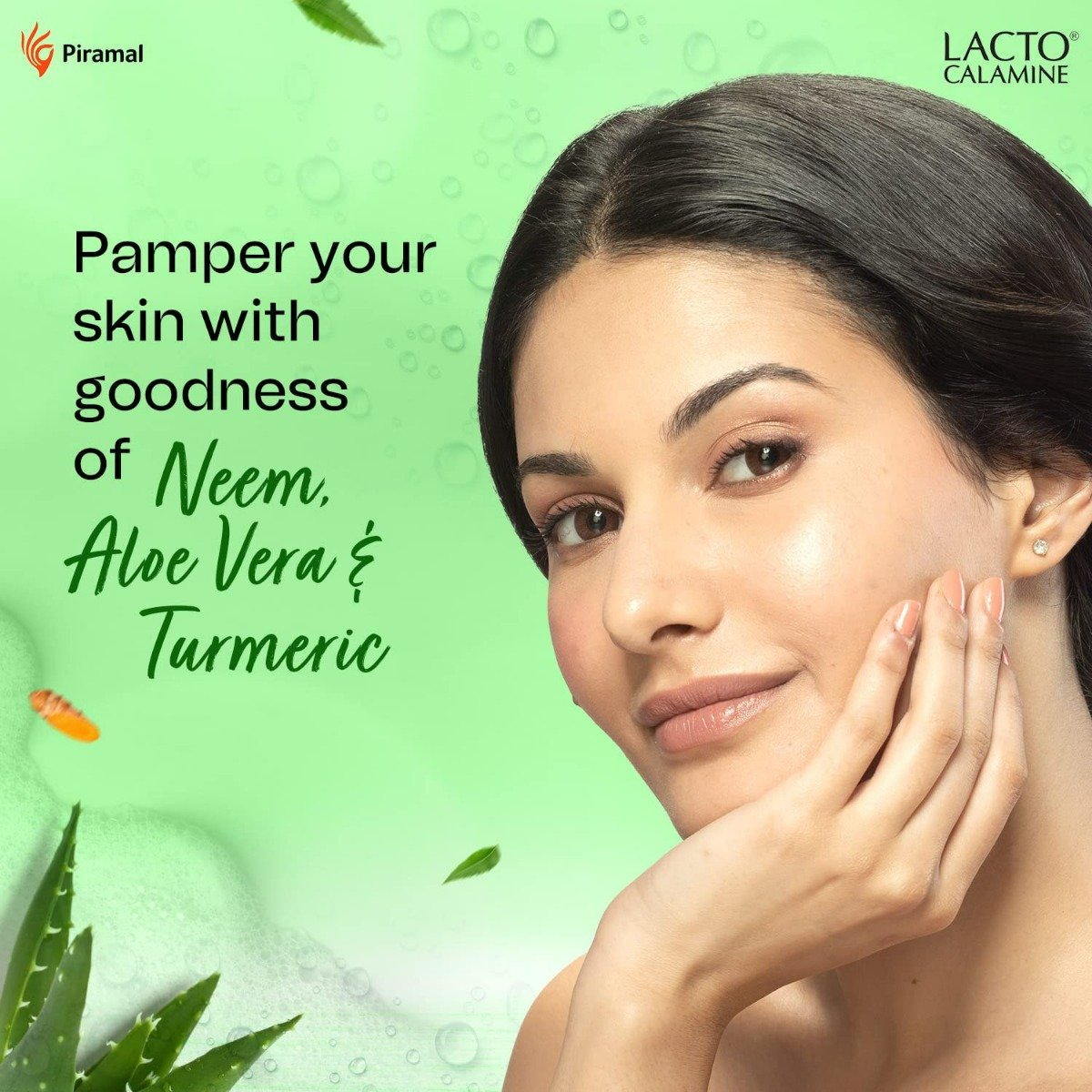 Lacto Calamine Neem Foaming Face Wash with Aloe & Vera Turmeric, 150 ml, Pack of 1 Lacto Calamine Neem Foaming Face Wash with Aloe & Vera Turmeric, 150 ml, Pack of 1