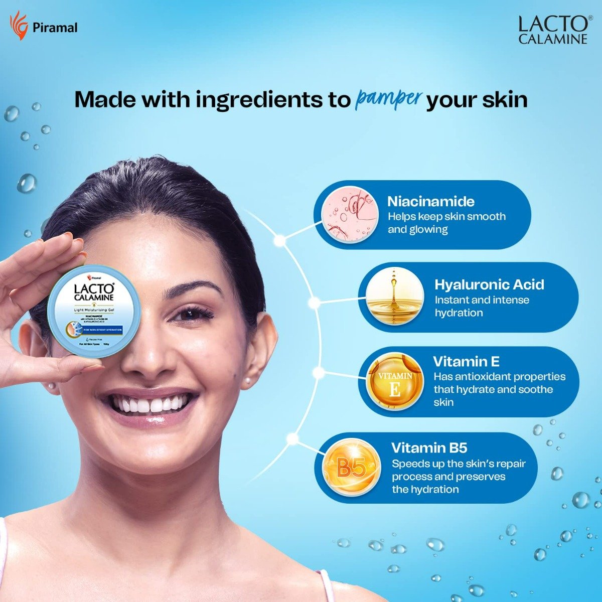 Lacto Calamine Light Moisturising Gel, 150 gm, Pack of 1 Lacto Calamine Light Moisturising Gel, 150 gm, Pack of 1