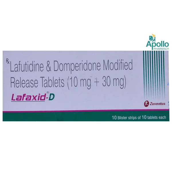 Lafaxid-D Tablet 10's