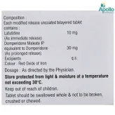 Lafaxid-D Tablet 10's, Pack of 10 TABLETS