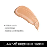 Lakme Perfecting Marble Liquid Foundation, 27 ml, Pack of 1
