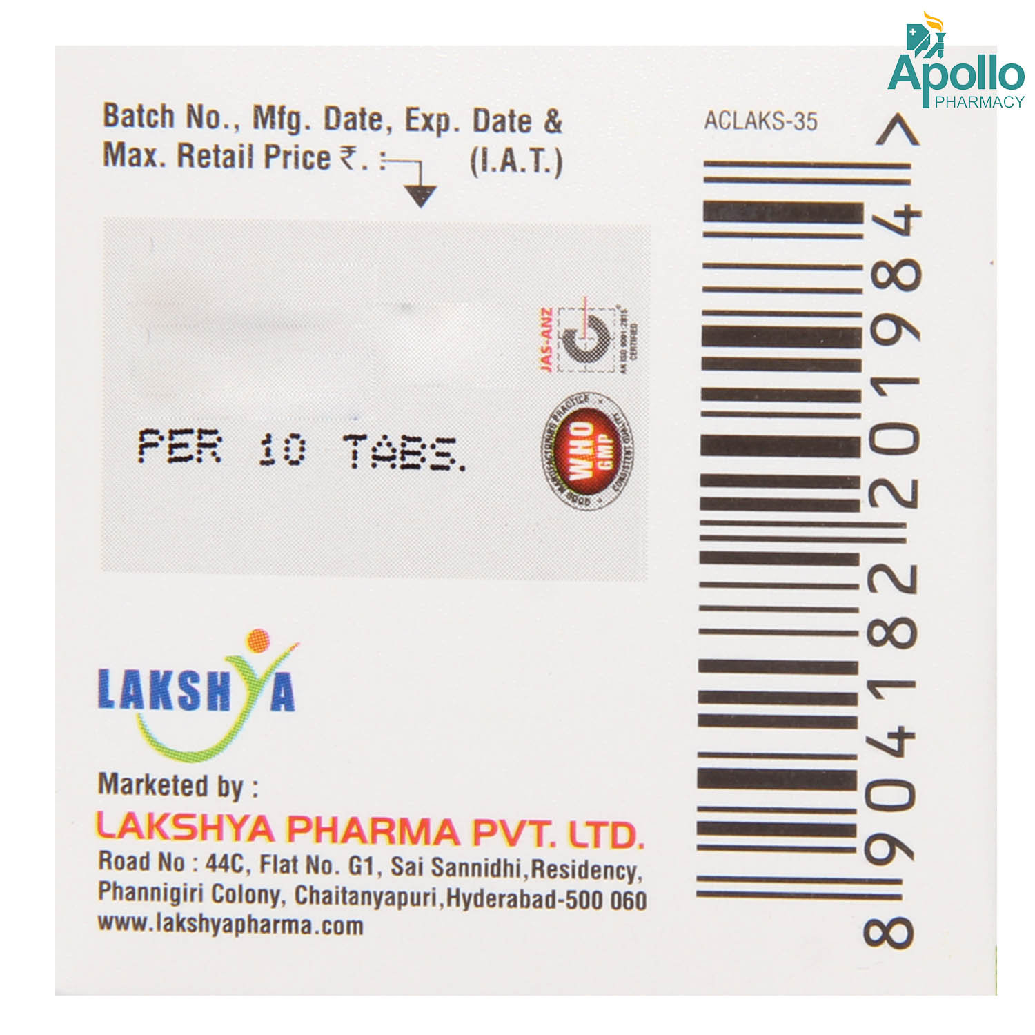 Lakmet XL 50 mg Tablet 10's, Pack of 10 TABLETS Lakmet XL 50 mg Tablet 10's, Pack of 10 TABLETS