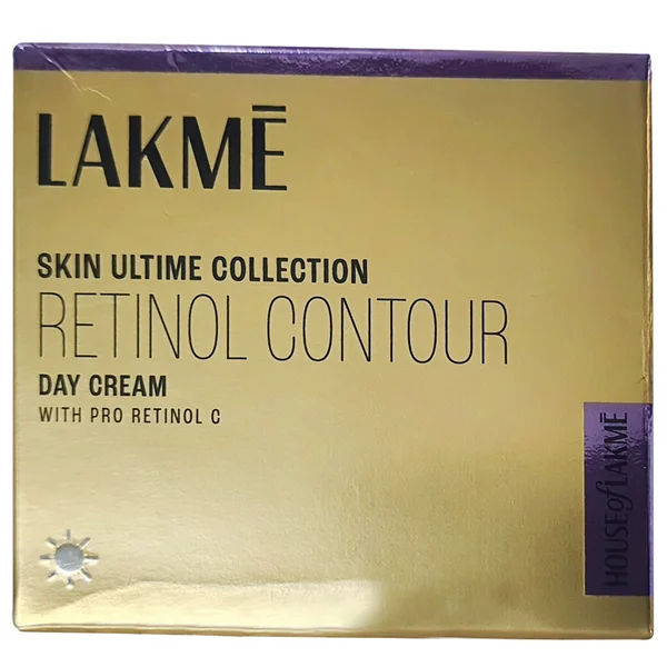 Lakme Skin Ultime Retinol Contour Day Cream with Pro-Retinol C, 50 gm, Pack of 1