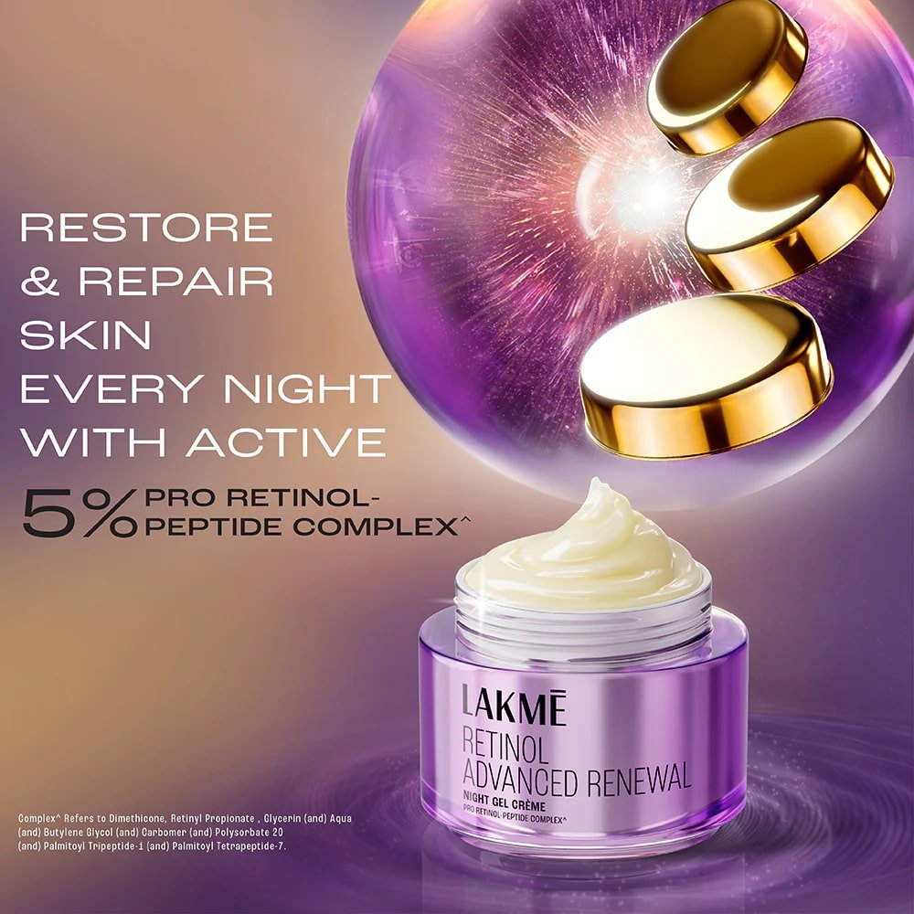 Lakme Youth Infinity Night Creme 50 gm | Pro-Retinol C Complex | Improves Skin Firmness | Gives Youthful & Firmer Skin | For All Skin Type, Pack of 1 Lakme Youth Infinity Night Creme 50 gm | Pro-Retinol C Complex | Improves Skin Firmness | Gives Youthful & Firmer Skin | For All Skin Type, Pack of 1