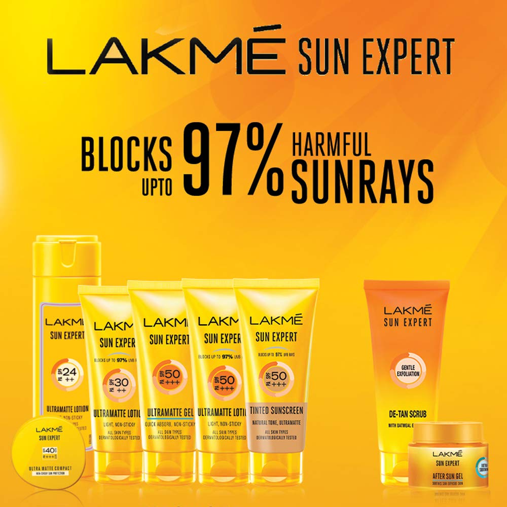 Lakme Sun Expert SPF 24 PA++ Ultra Matte Lotion, 60 ml, Pack of 1 Lakme Sun Expert SPF 24 PA++ Ultra Matte Lotion, 60 ml, Pack of 1
