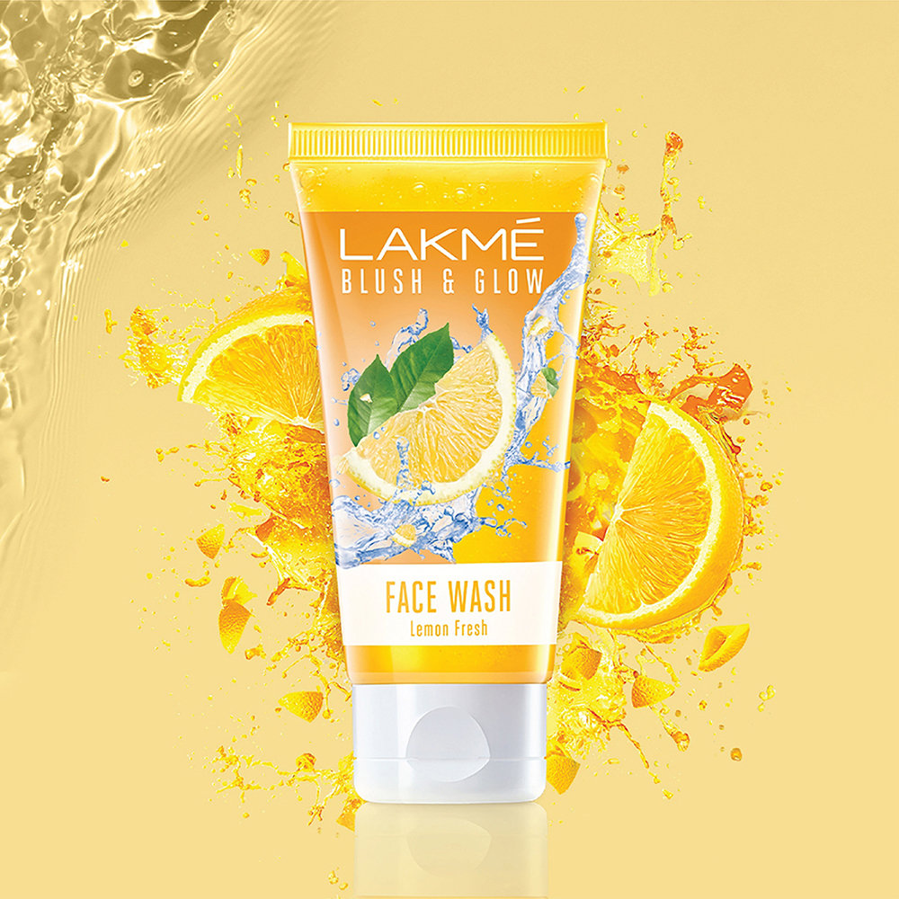 Lakme Blush & Glow Lmeon Fresh Face Wash 50 gm | With Lemon Extracts | Gentle Cleansing | For Refreshed Skin, Pack of 1 Lakme Blush & Glow Lmeon Fresh Face Wash 50 gm | With Lemon Extracts | Gentle Cleansing | For Refreshed Skin, Pack of 1