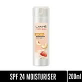 Lakme Peach Milk Intense Moisturiser SPF 24 PA++ UVA-UVB, 200 ml, Pack of 1