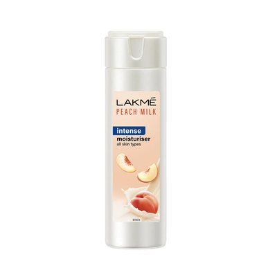 Lakme Peach Milk Intense Moisturiser SPF 24 PA++ UVA-UVB, 200 ml, Pack of 1