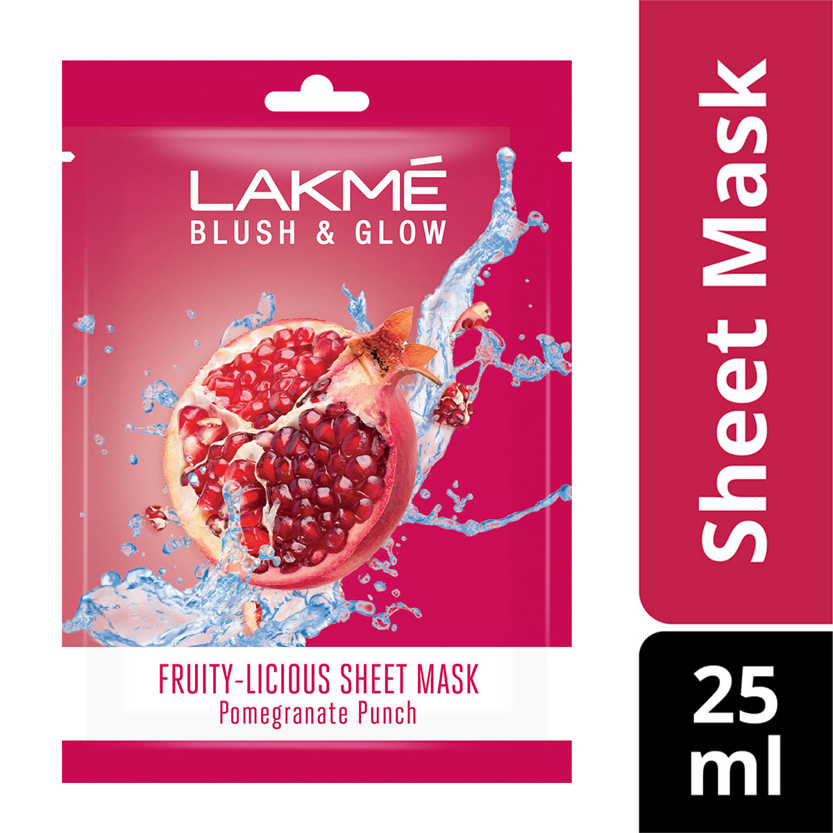 Lakme Blush & Glow Pomegranate Sheet Mask, 25 ml Price, Uses, Side
