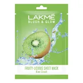Lakme Blush &amp; Glow Kiwi Sheet Mask, 25 ml, Pack of 1