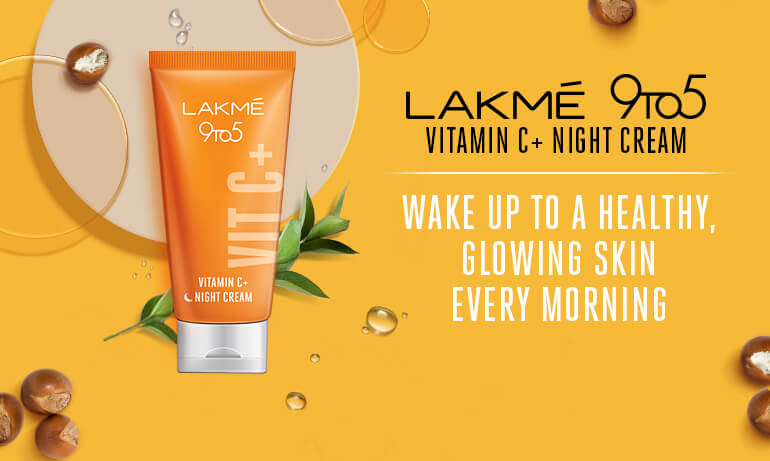 Lakme 9to5 Vitamin C+ Night Cream, 50 gm, Pack of 1 Lakme 9to5 Vitamin C+ Night Cream, 50 gm, Pack of 1