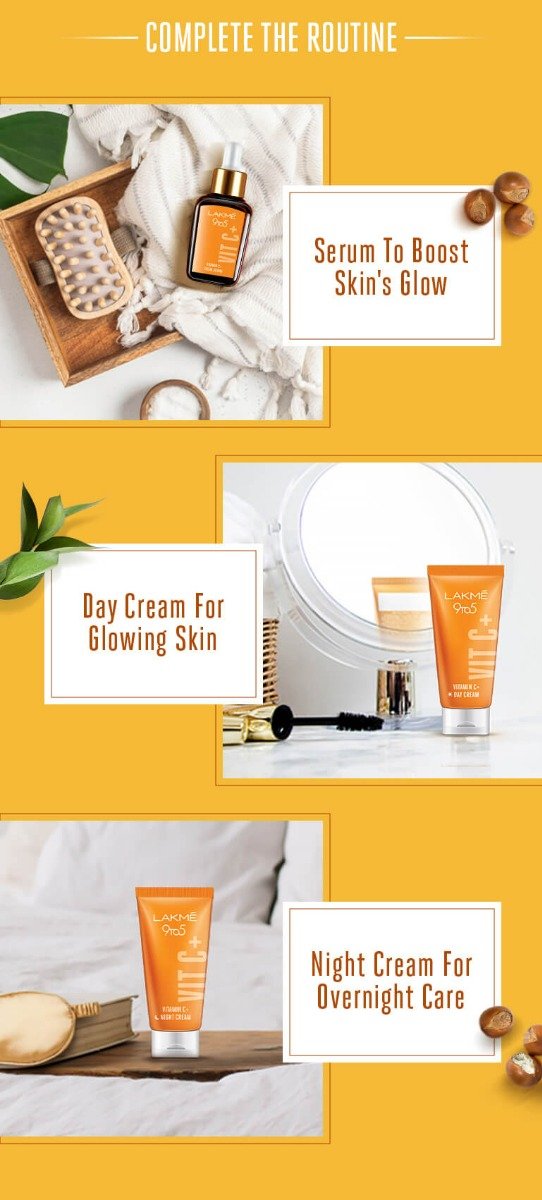 Lakme 9to5 Vitamin C+ Night Cream, 50 gm, Pack of 1 Lakme 9to5 Vitamin C+ Night Cream, 50 gm, Pack of 1