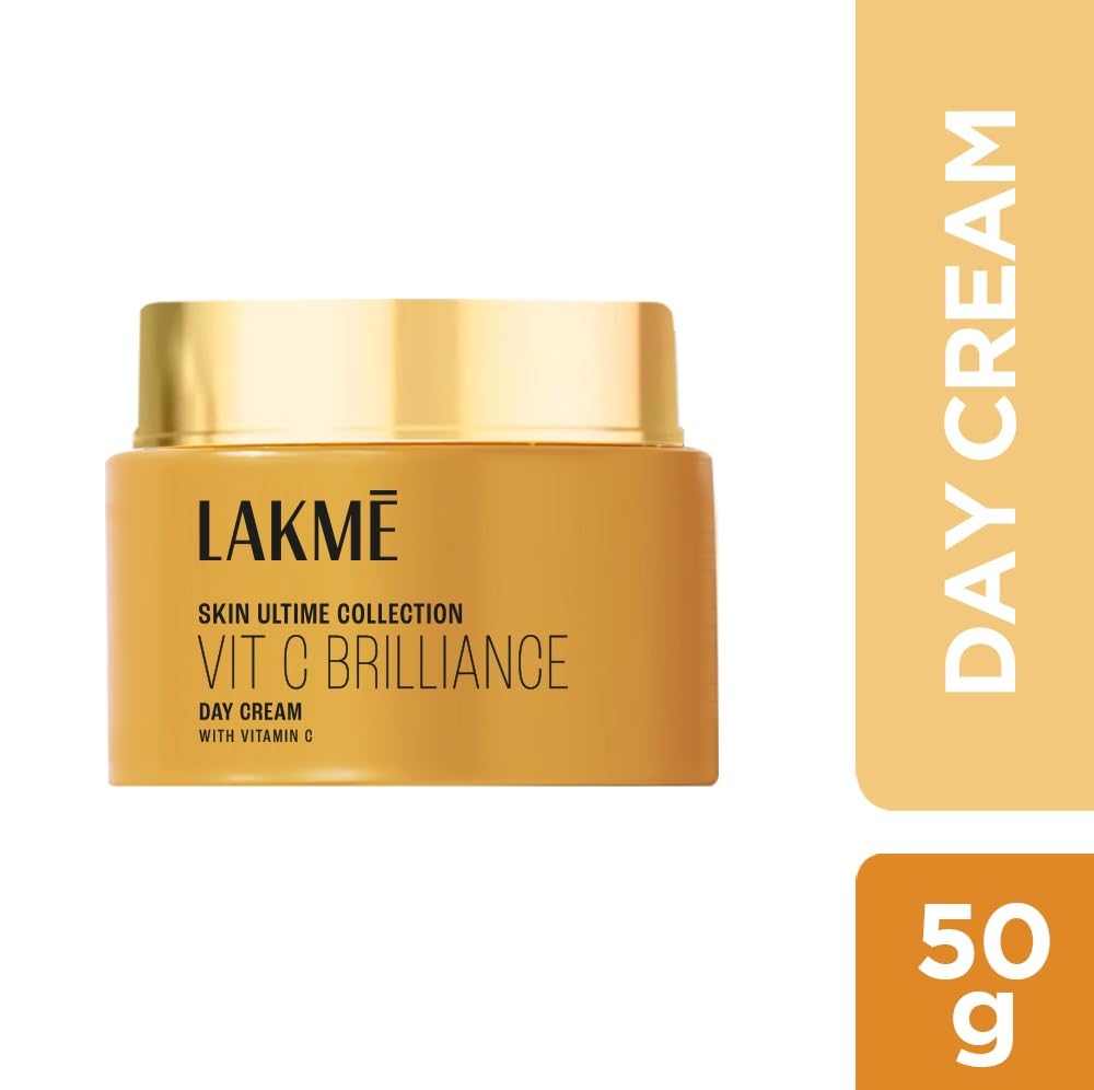Lakme 9to5 Vit-C+ Brilliance Day Cream, 50 gm, Pack of 1 Lakme 9to5 Vit-C+ Brilliance Day Cream, 50 gm, Pack of 1
