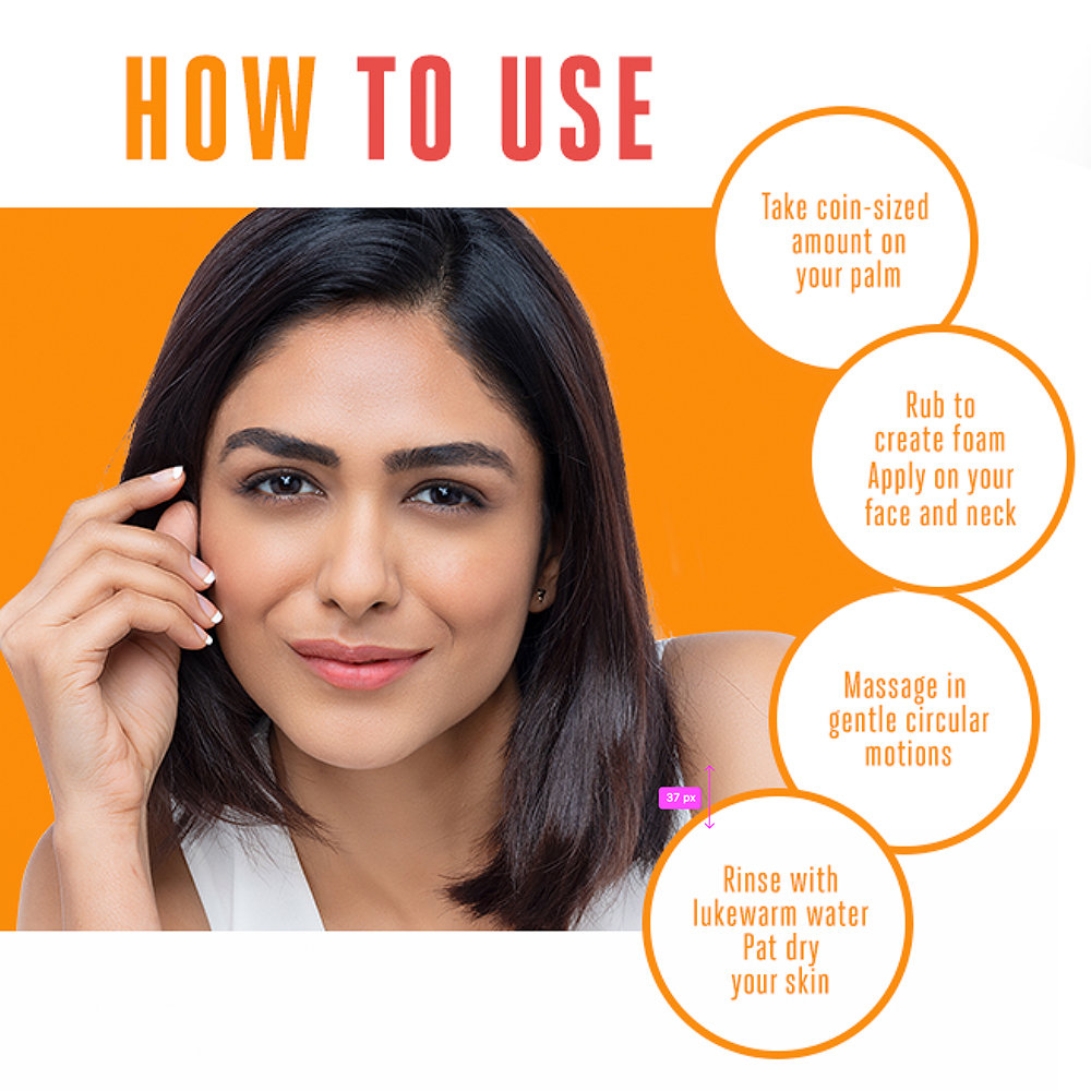 Lakme 9to5 Vitamin C+ Face Wash, 100 gm, Pack of 1 Lakme 9to5 Vitamin C+ Face Wash, 100 gm, Pack of 1