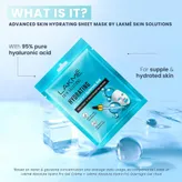 Lakme Skin Solutions Hydrating Sheet Mask with Hyaluronic Acid, 25 ml, Pack of 1