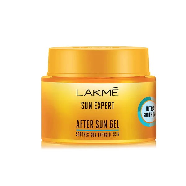 Lakme Sun Expert Ultra Soothing After Sun Gel 50 gm | With Lemon Grass & Cucumber Extract | Soothes & Hydrates Sun Exposed Skin | Lightweight Gel