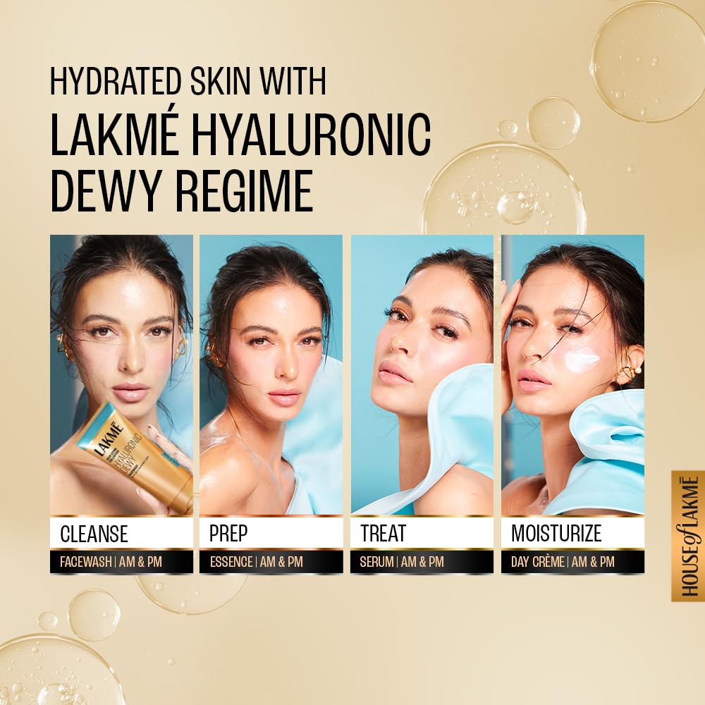 Lakme Hyaluronic Dewy Overnight Gel with Hyaluronic Acid, 50 gm, Pack of 1 Lakme Hyaluronic Dewy Overnight Gel with Hyaluronic Acid, 50 gm, Pack of 1