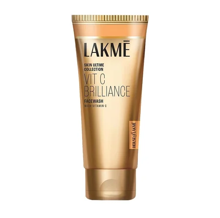 Lakme Vitamin C Brilliance Face Wash, 150 gm