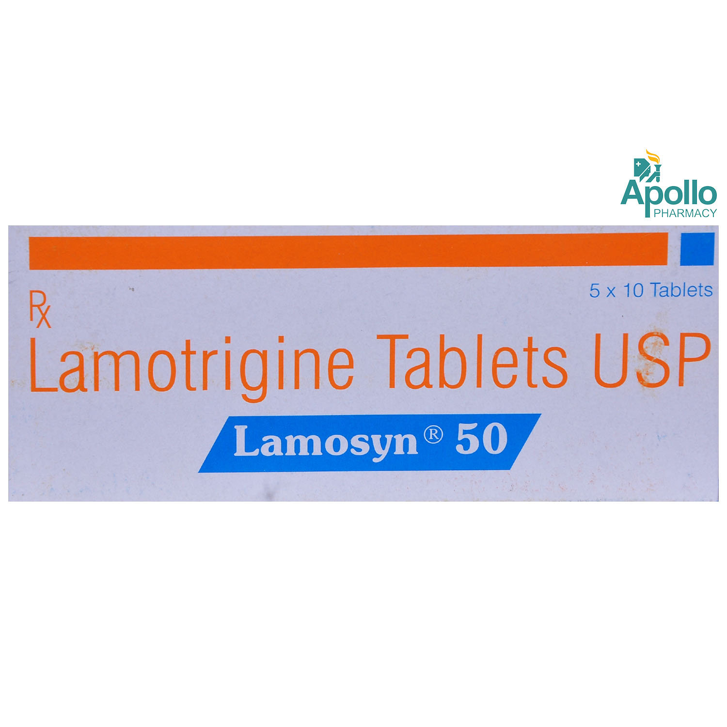 Lamosyn 50 mg Tablet 10's, Pack of 10 TABLETS Lamosyn 50 mg Tablet 10's, Pack of 10 TABLETS