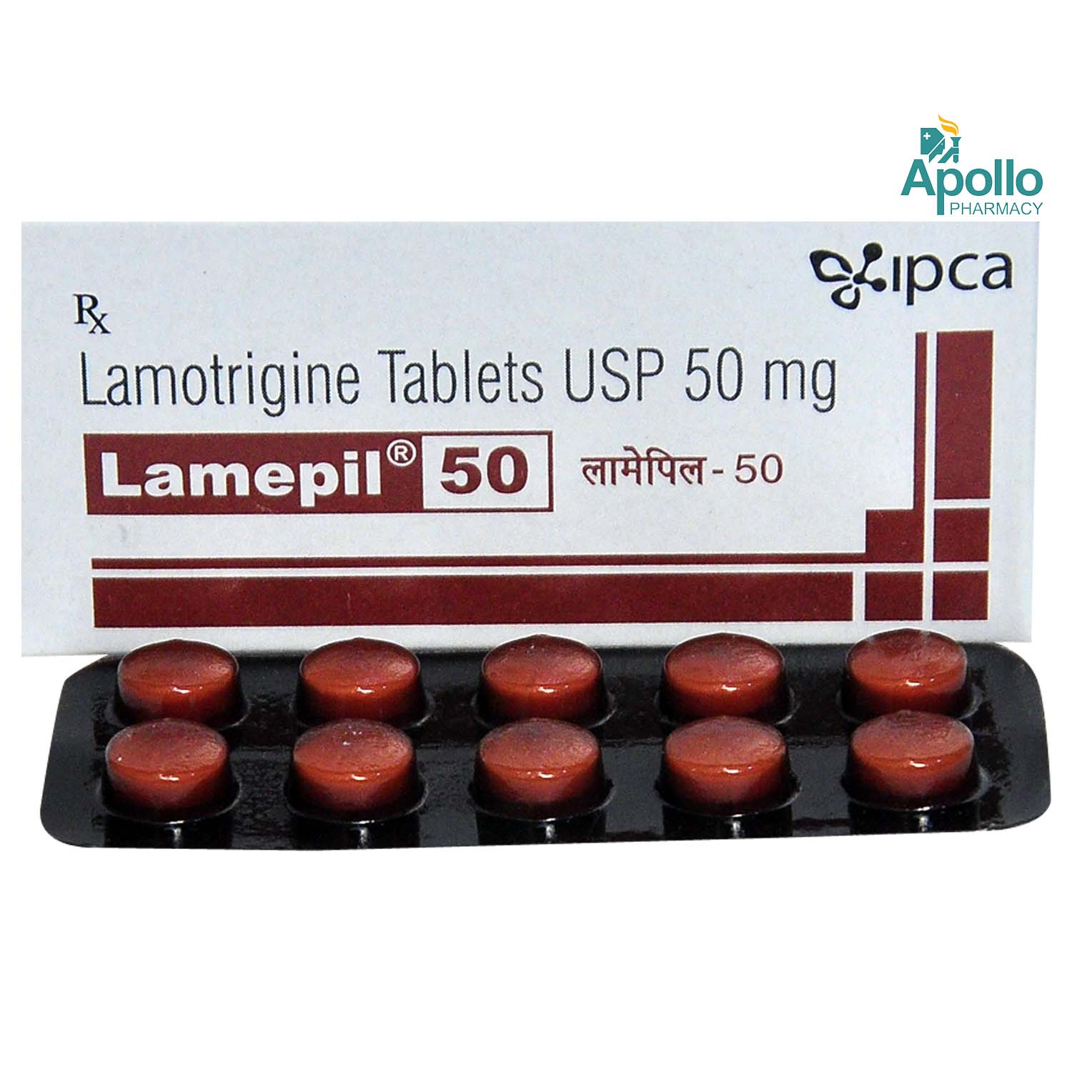 Lamepil 50 mg Tablet 10's, Pack of 10 TABLETS Lamepil 50 mg Tablet 10's, Pack of 10 TABLETS