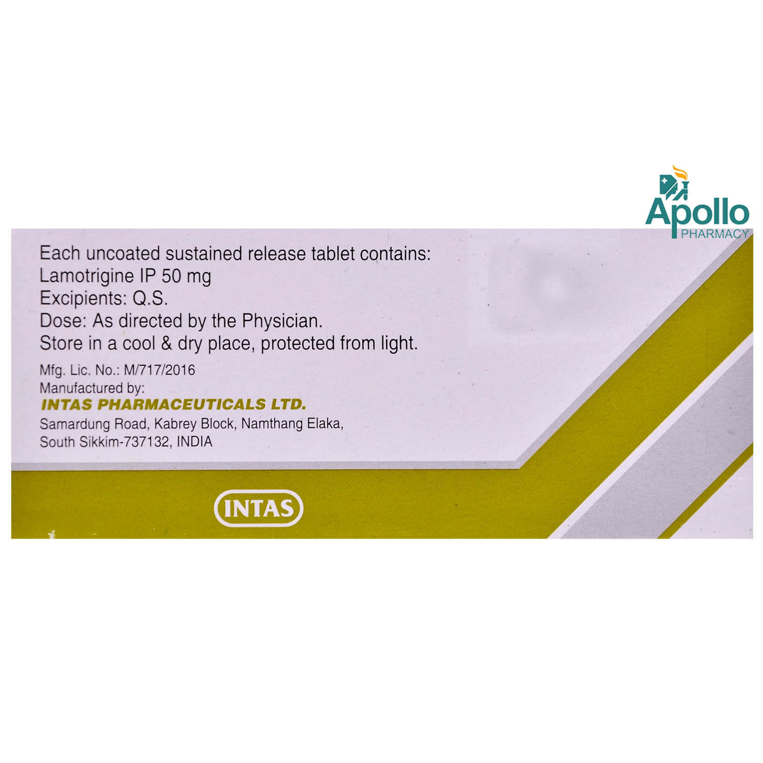 Lamez OD 50 Tablet 10's, Pack of 10 TabletS Lamez OD 50 Tablet 10's, Pack of 10 TabletS