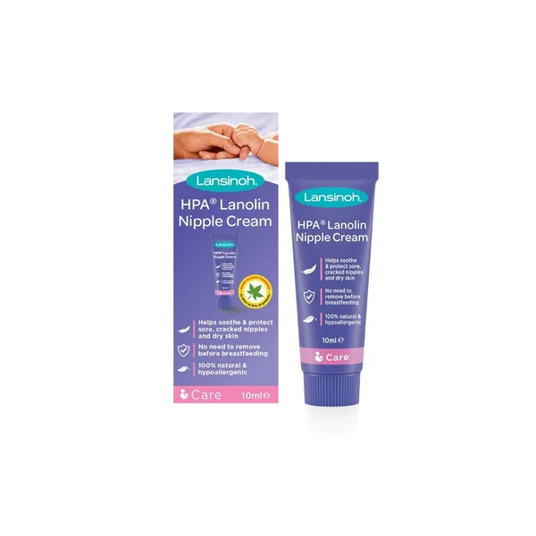 Lansinoh HPA Lanolin Nipple Cream, 10 ml, Pack of 1