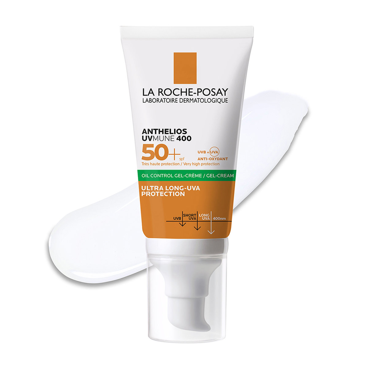 La Roche-Posay Anthelios UVMune 400 Oil Control SPF50 Gel Cream, 50 ml, Pack of 1 La Roche-Posay Anthelios UVMune 400 Oil Control SPF50 Gel Cream, 50 ml, Pack of 1
