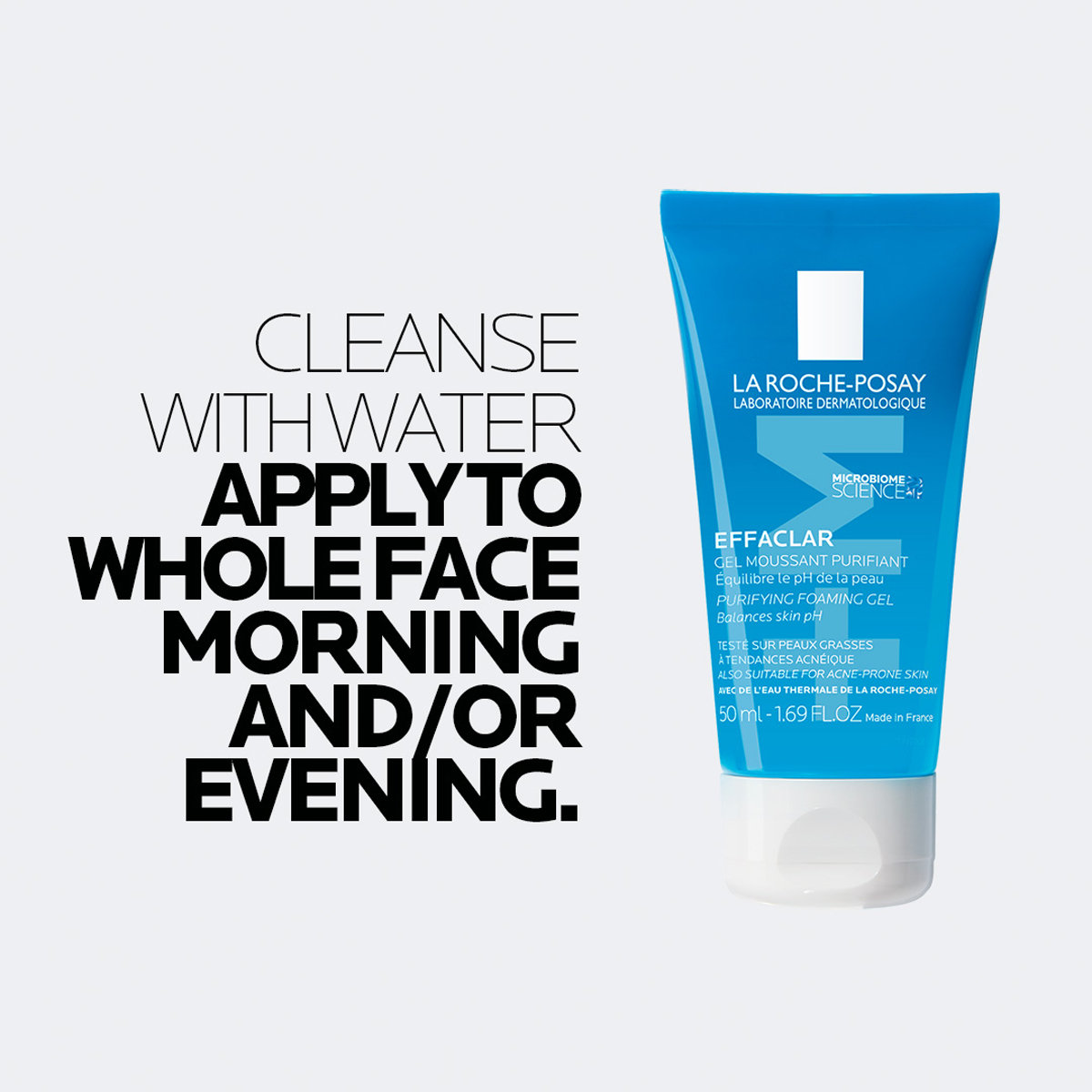 La Roche-Posay Effaclar Purifuing Foaming Gel, 50ml, Pack of 1 La Roche-Posay Effaclar Purifuing Foaming Gel, 50ml, Pack of 1