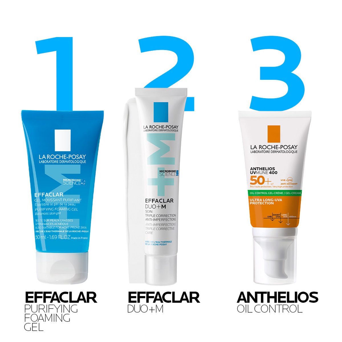 La Roche-Posay Effaclar Purifuing Foaming Gel, 50ml, Pack of 1 La Roche-Posay Effaclar Purifuing Foaming Gel, 50ml, Pack of 1