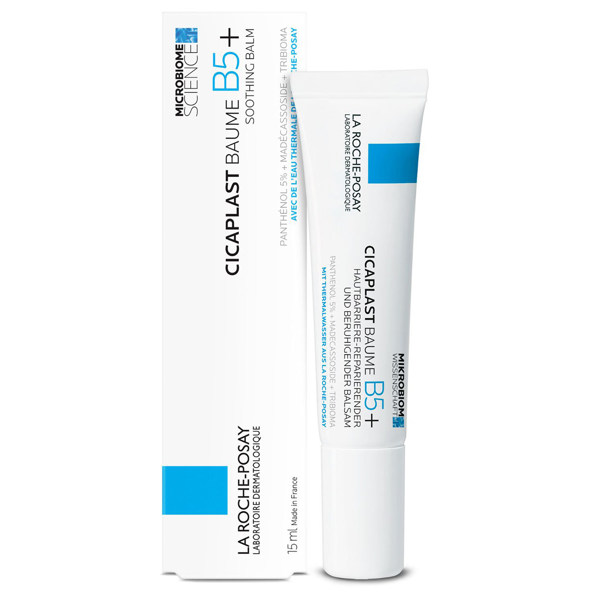 La Roche-Posay Cicaplast Baume B5+ Soothing Balm, 15 ml, Pack of 1 La Roche-Posay Cicaplast Baume B5+ Soothing Balm, 15 ml, Pack of 1