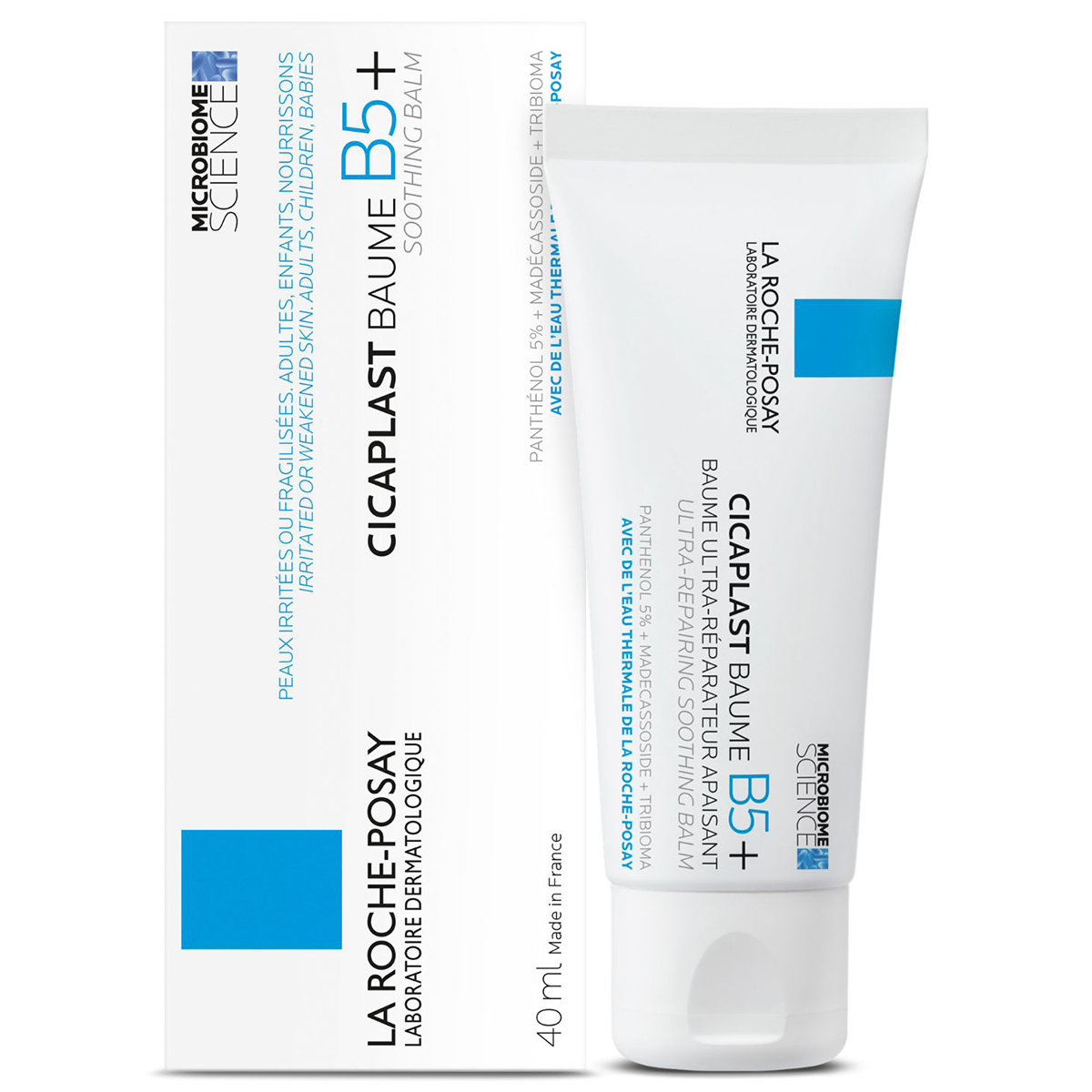 La Roche-Posay Cicaplast Baume B5+ Soothing Balm, 40 ml, Pack of 1 La Roche-Posay Cicaplast Baume B5+ Soothing Balm, 40 ml, Pack of 1
