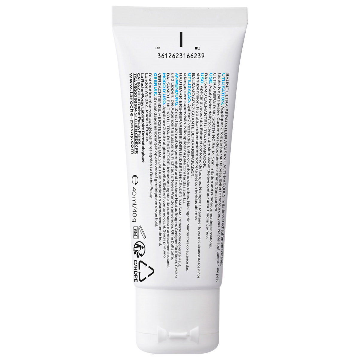 La Roche-Posay Cicaplast Baume B5+ Soothing Balm, 40 ml, Pack of 1 La Roche-Posay Cicaplast Baume B5+ Soothing Balm, 40 ml, Pack of 1