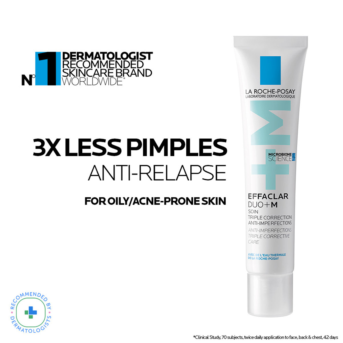 La Roche-Posay Effaclar Duo+M Gel Cream, 40 ml, Pack of 1 La Roche-Posay Effaclar Duo+M Gel Cream, 40 ml, Pack of 1