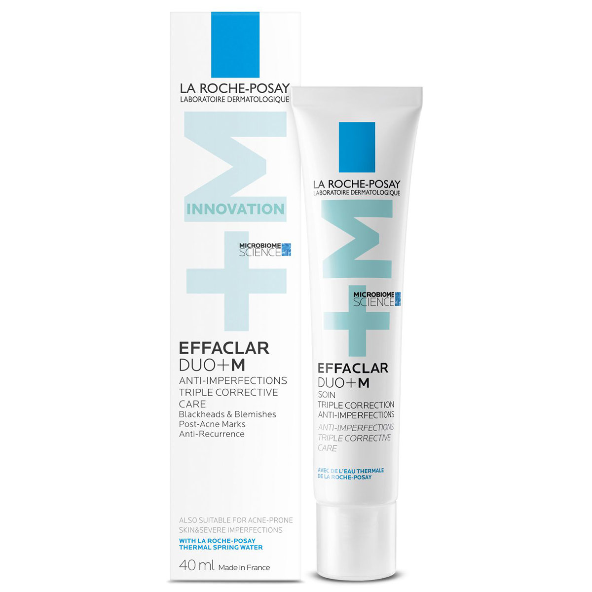 La Roche-Posay Effaclar Duo+M Gel Cream, 40 ml, Pack of 1 La Roche-Posay Effaclar Duo+M Gel Cream, 40 ml, Pack of 1
