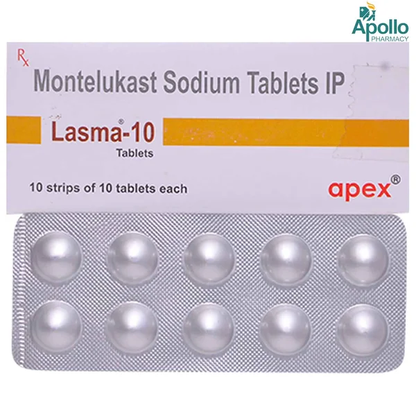 Lasma-10 Tablet 10's, Pack of 10 TABLETS