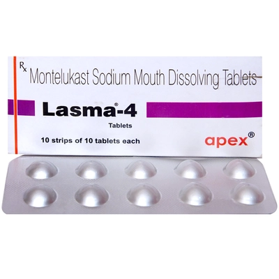 Lasma 4 Tablet 10's, Pack of 10 TABLETS