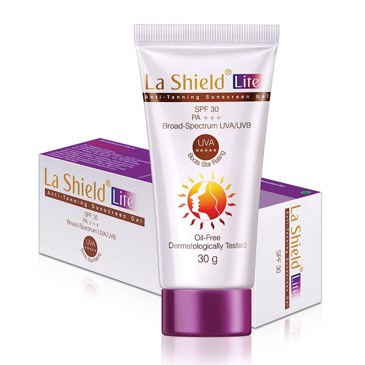 Buy La Shield Lite SPF 30+ And PA+++ Sunscreen Gel, 30 gm Online