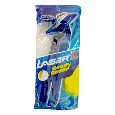 Laser II Ready Razor, 1 Count, Pack of 1