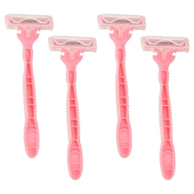 Laser Petals 3 Women Razor, 4 Count, Pack of 1