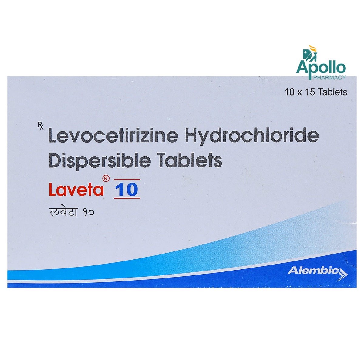 Laveta 10 Tablet 15's, Pack of 15 TABLETS Laveta 10 Tablet 15's, Pack of 15 TABLETS