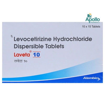 Laveta 10 Tablet 15's, Pack of 15 TABLETS