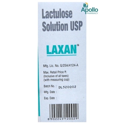 Laxan Oral Solution 100 ml, Pack of 1 Oral Solution