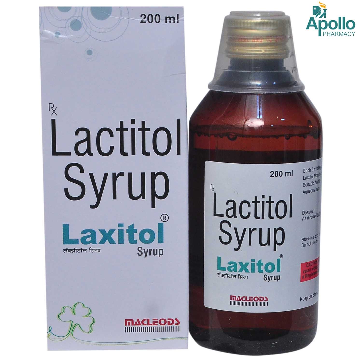 Laxitol Syrup 200 ml Price, Uses, Side Effects, Composition Apollo
