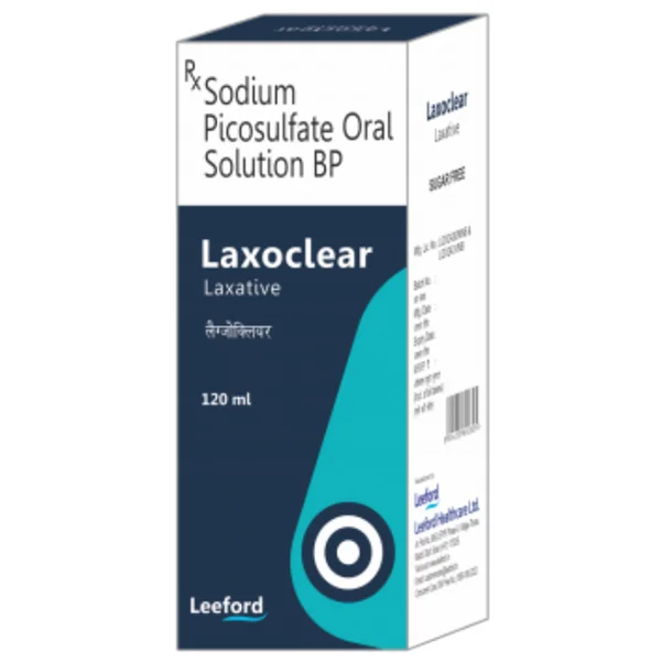 Laxoclear 5 mg Sugar Free Oral Solution 120 ml