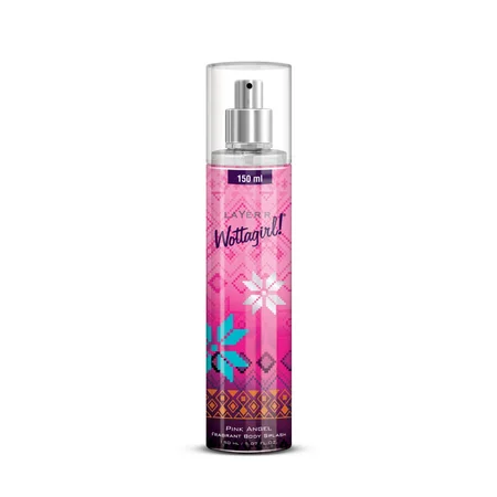 Layer'r Wottagirl Pink Angel Body Splash, 150 ml