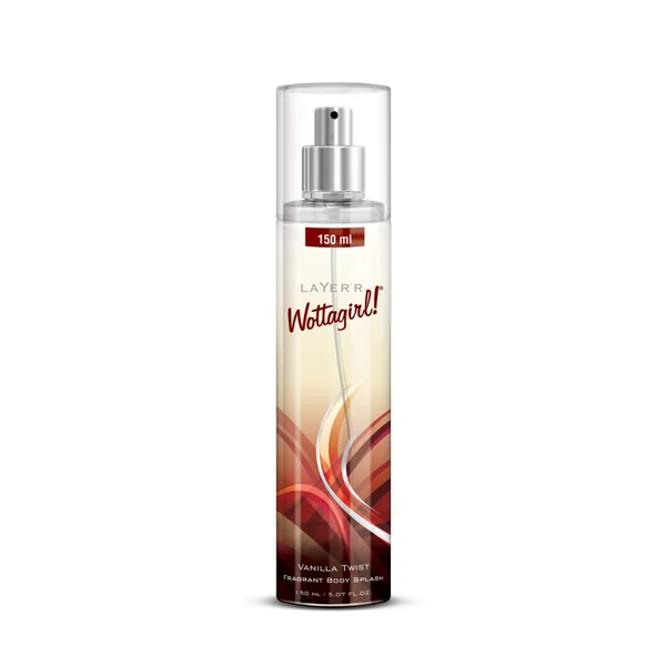 Layer'r Wottagirl Vanilla Twist Body Splash, 150 ml, Pack of 1